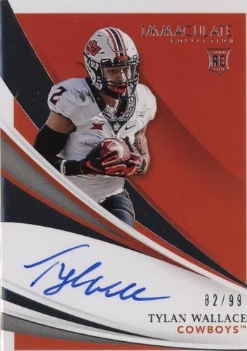 2021 Panini Immaculate Collection Collegiate Tylan Wallace #119