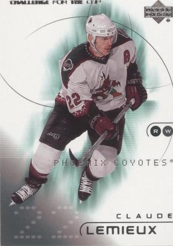 2001-02 Upper Deck Challenge for the Cup - Claude Lemieux #65