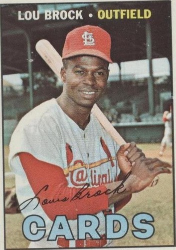 1967 Topps - Lou Brock #285