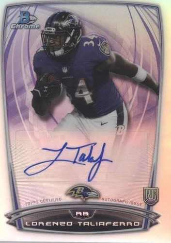 2014 Bowman Chrome Lorenzo Taliaferro #RCRA-LTA