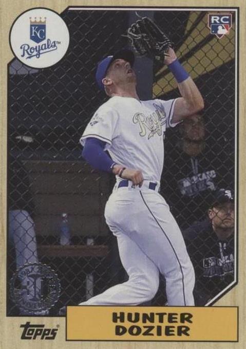 2017 Topps - Hunter Dozier #87-178