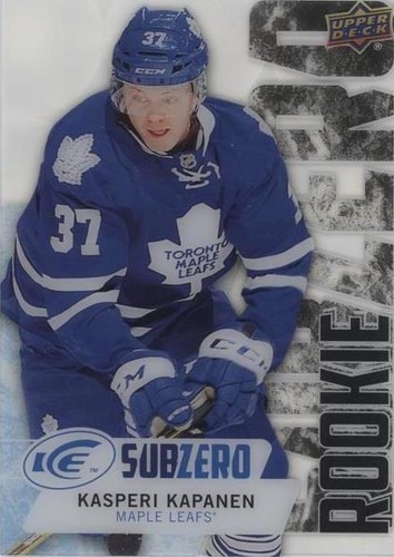 2016-17 Upper Deck Ice - Kasperi Kapanen #SZ-80