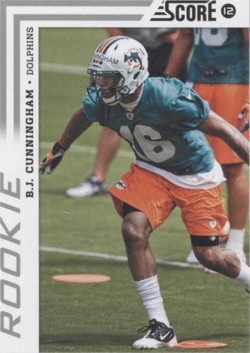 2012 Score B.J. Cunningham #387