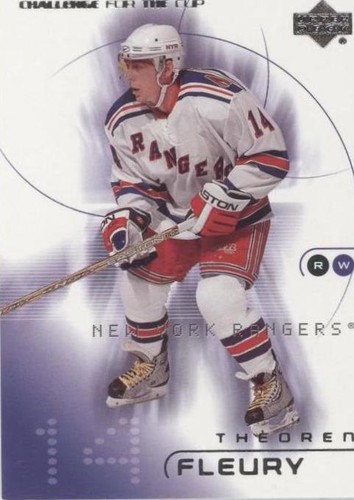 2001-02 Upper Deck Challenge for the Cup - Theoren Fleury #58