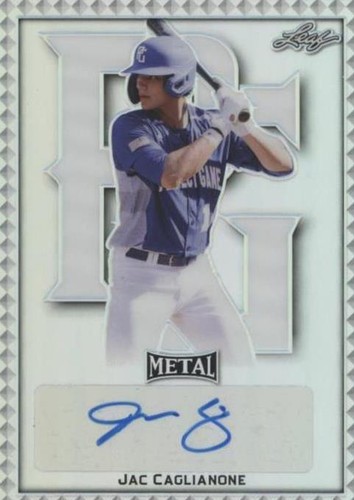 JAC CAGLIANONE 2020 LEAF PERFECT GAME NIKE AA ROOKIE JAC CAGLIANONE 2020 LEAF PERFECT GAME NIKE AA ROOKIE