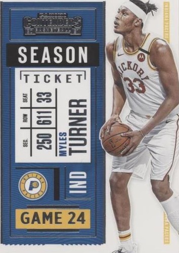 2020-21 Panini Contenders - Myles Turner #57