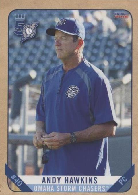 2018 Choice Omaha Storm Chasers - Andy Hawkins #24