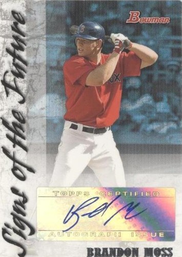2007 Bowman - Brandon Moss #SOF-BM