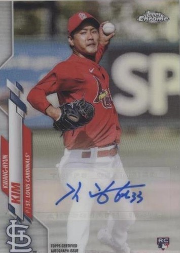 2020 Topps Chrome Update Series - Kwang-Hyun Kim #USA-KK