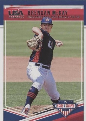 2018 Panini USA Baseball Stars & Stripes - Brendan McKay #71