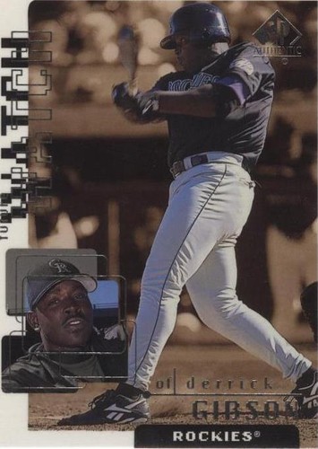 1999 SP Authentic - Derrick Gibson #97
