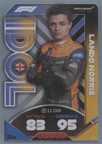 2022 Topps F1 Turbo Attax - Lando Norris #341