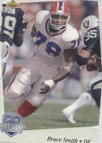 1993 Upper Deck NFL Experience Bruce Smith #35