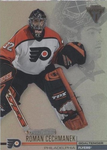 2001-02 Pacific Private Stock Titanium - Roman Cechmanek #103