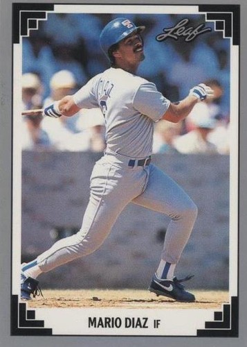 1991 Leaf - Mario Diaz #363