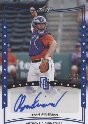 2014 Leaf Perfect Game Showcase - Ryan Fineman #A-RF1