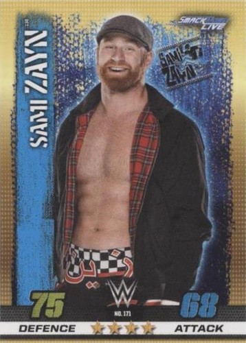 2017 Topps WWE Slam Attax 10th Edition - Sami Zayn #171