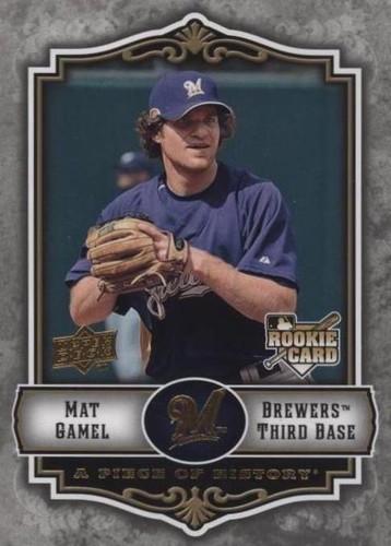 2009 Upper Deck A Piece of History - Mat Gamel #117