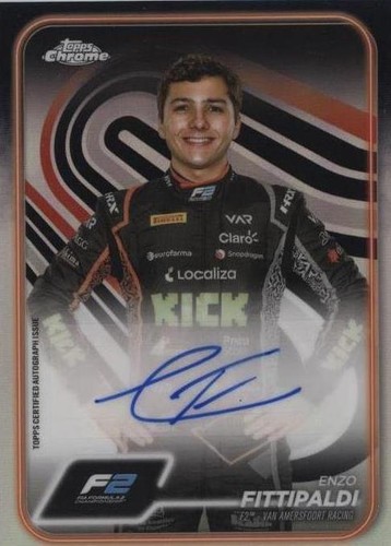 2024 Topps Chrome Formula 1 - Enzo Fittipaldi #CAC-FIT