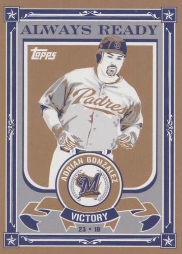 2009 Topps Updates & Highlights - Adrian Gonzalez #PP2