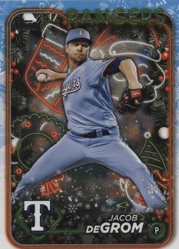 2024 Topps Holiday - Jacob deGrom #H177
