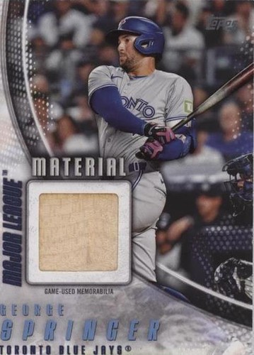 2025 Topps Series 1 - George Springer #MLM-GS