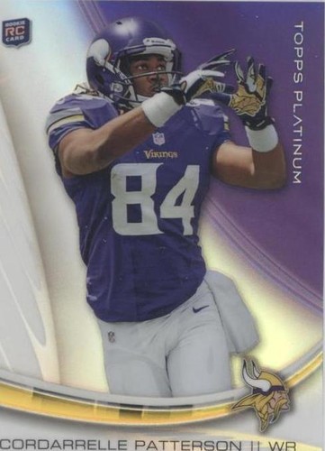 2013 Topps Platinum Cordarrelle Patterson #143