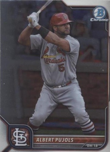 2022 Bowman Chrome - Albert Pujols #28