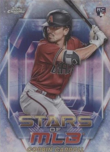Corbin Carroll 2023 Topps Series 2 ROOKIE CHROME STARS OF
