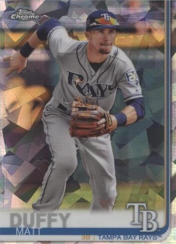 2019 Topps Chrome Sapphire Edition - Matt Duffy #185