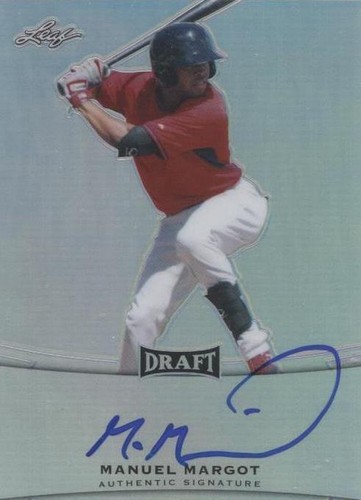 2015 Leaf Metal Draft - Manny Margot #BA-MM1