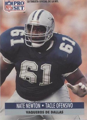 1991 Pro Set Spanish Nate Newton #51