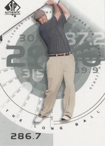 2002 SP Authentic - Tom Lehman #81SPA