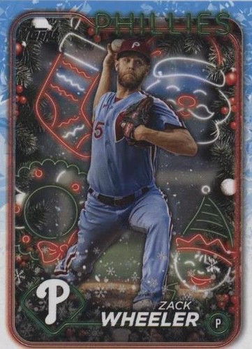 2024 Topps Holiday - Zack Wheeler #H6