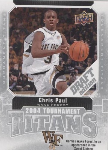 2009-10 Upper Deck Draft Edition - Chris Paul #TT-CP