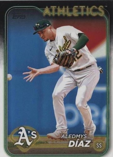 2024 Topps Series 2 - Aledmys Diaz #586