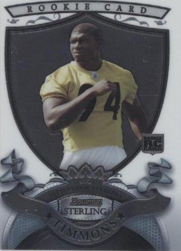 2007 Bowman Sterling Lawrence Timmons #3