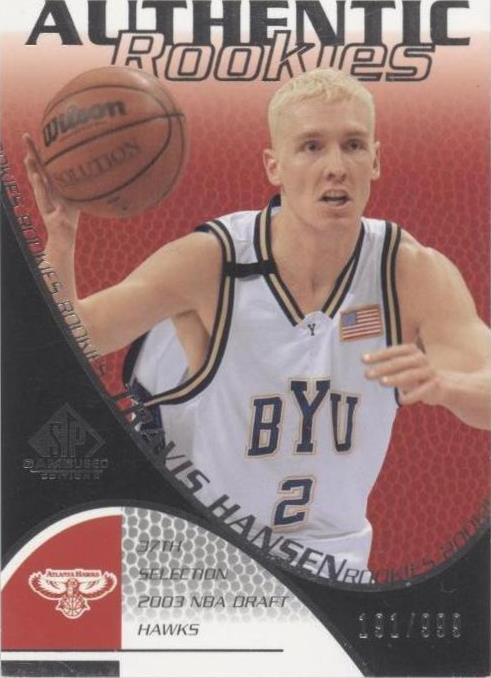 2003-04 SP Game Used - Travis Hansen #142