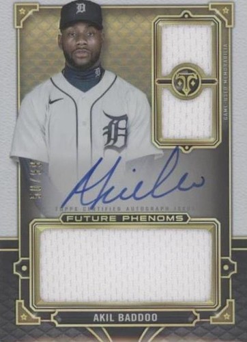 2022 Topps Triple Threads - Akil Baddoo #RFPAR-ABA