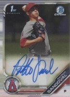 2019 Bowman Chrome - Patrick Sandoval #CPA-PS