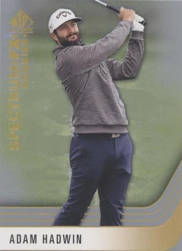 2021 SP Authentic - Adam Hadwin #S-27