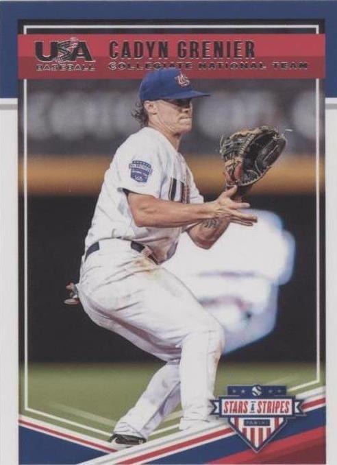 2018 Panini USA Baseball Stars & Stripes - Cadyn Grenier #5