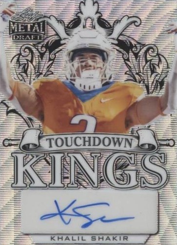 2022 Leaf Metal Draft Khalil Shakir #TK-KS1