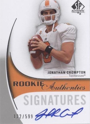 2010 SP Authentic Jonathan Crompton #155