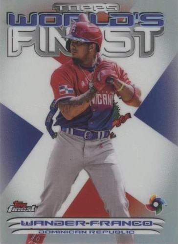 2023 Topps Finest Wander Franco #39 Card Tampa Bay Rays | eBay