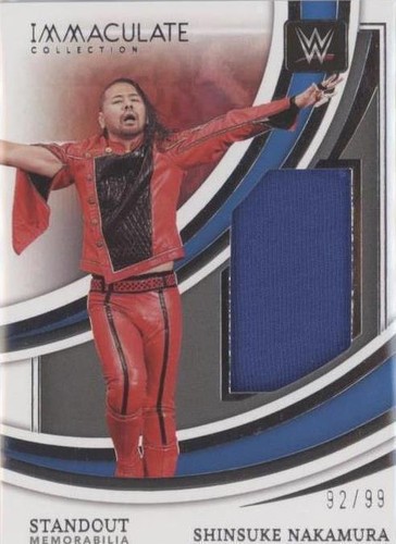 2022 Panini Immaculate Collection WWE - Shinsuke Nakamura #SM-SKN