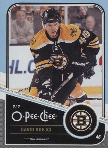 2011-12 O-Pee-Chee - David Krejci #158