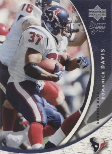 2004 Upper Deck Sweet Spot Domanick Davis #40