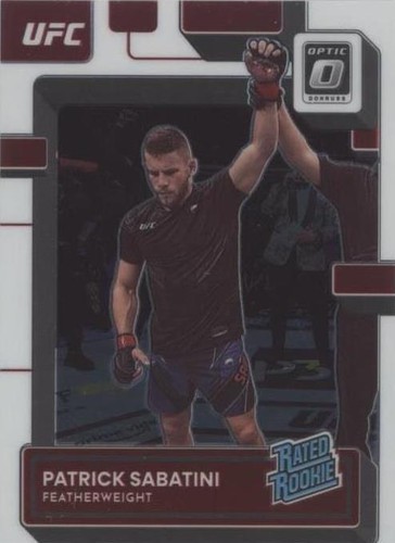 2023 Panini Donruss Optic UFC - Patrick Sabatini #143