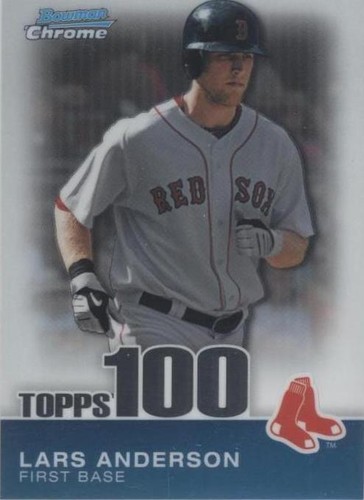 2010 Bowman Chrome - Lars Anderson #TPC69